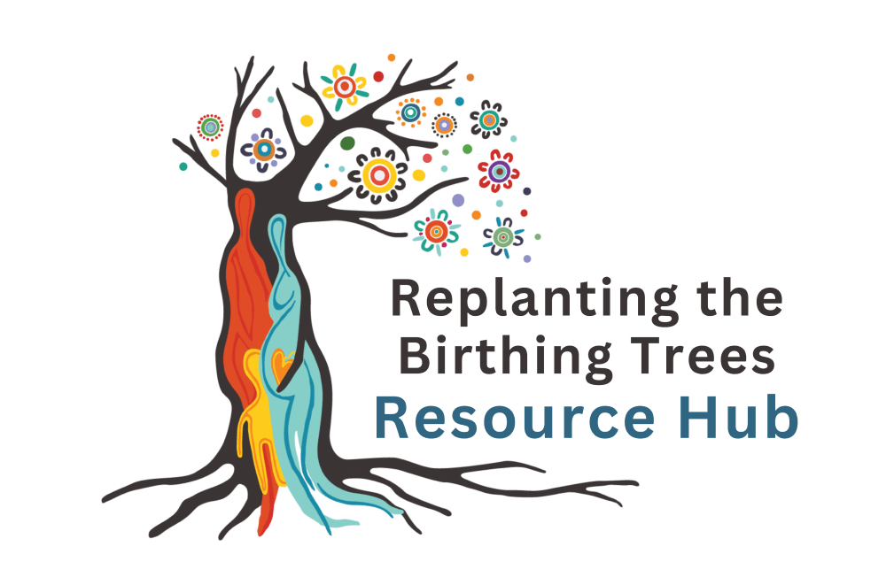 Logo for Replanting the Birthing Trees Resource Hub